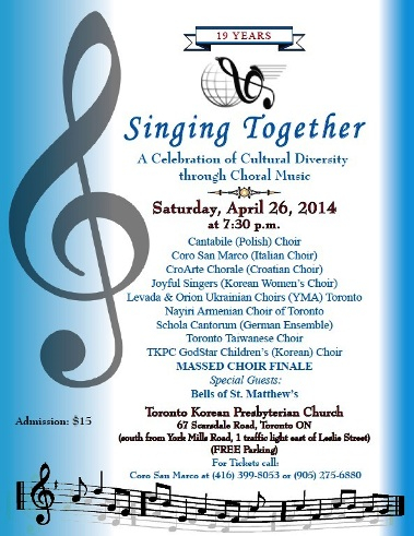 Singing Together 2014 Singing Together 2014