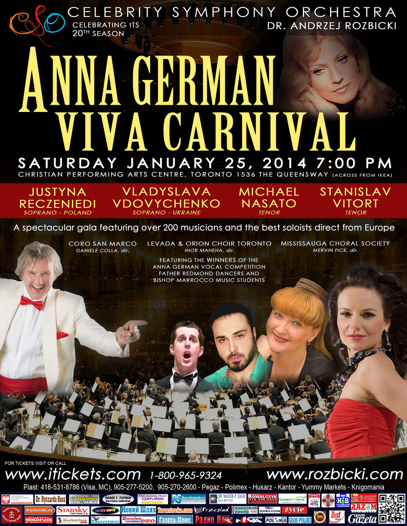 Anna German Viva Carnival 2014 Anna German Viva Carnival 2014